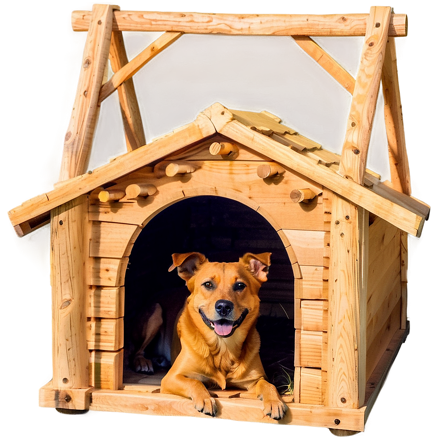 Wooden Dog House Png 06122024