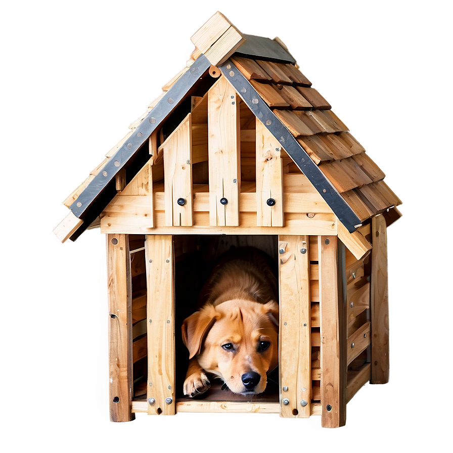 Wooden Dog House Png Hik