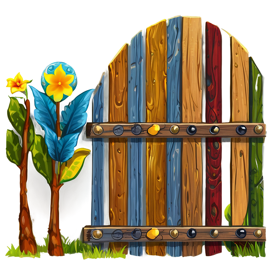 Wooden Farm Gate Png Trw71