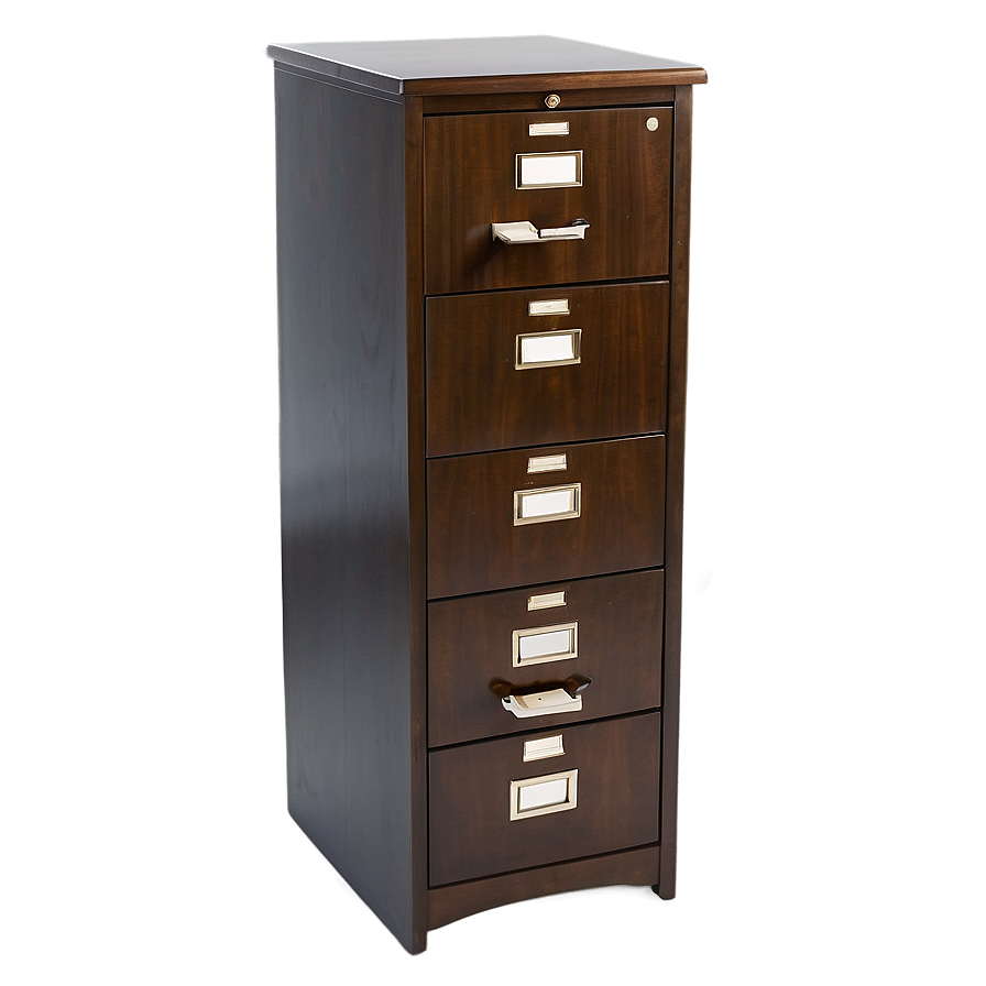 Wooden Filing Cabinet Png Upj