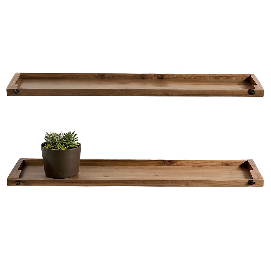 Wooden Floating Shelves Png 31