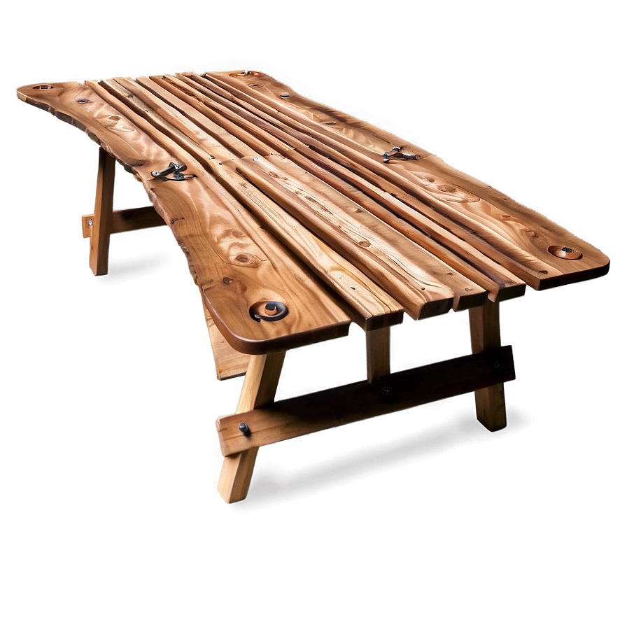 Wooden Folding Outdoor Table Png 06282024