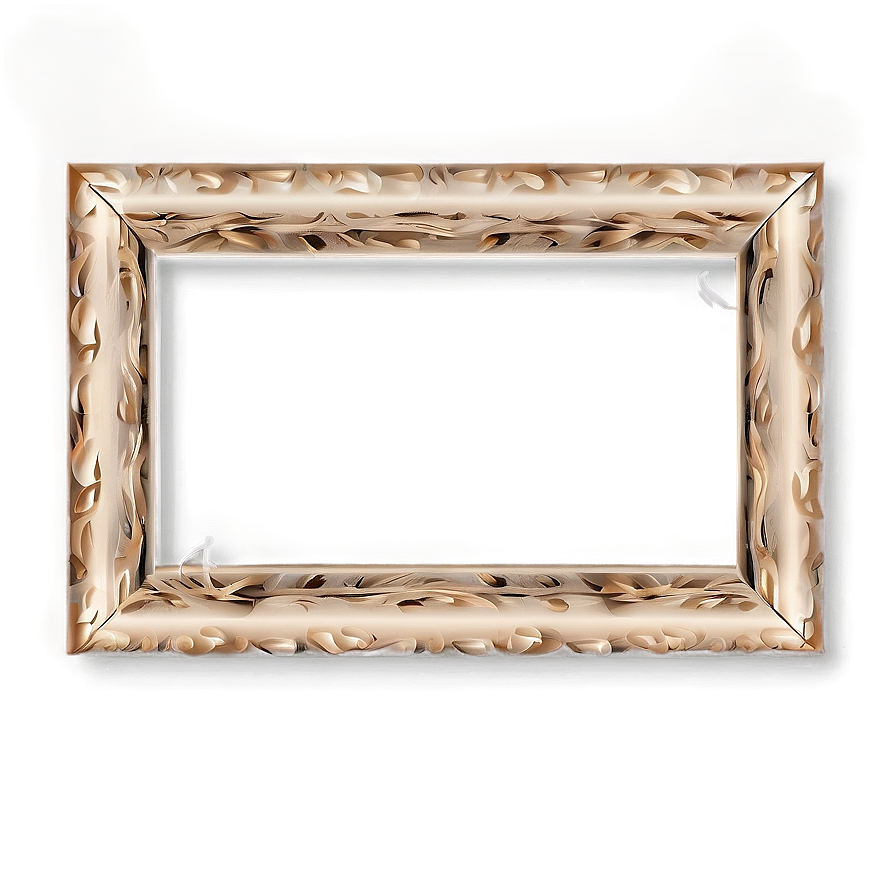 Wooden Frame Design Png 10