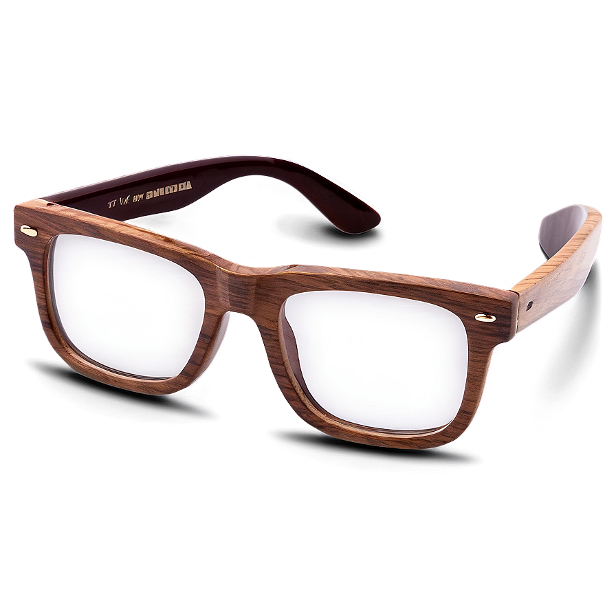 Wooden Frame Glasses Png 61