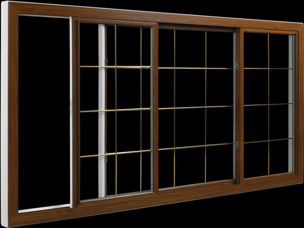 Wooden Frame Sliding Window