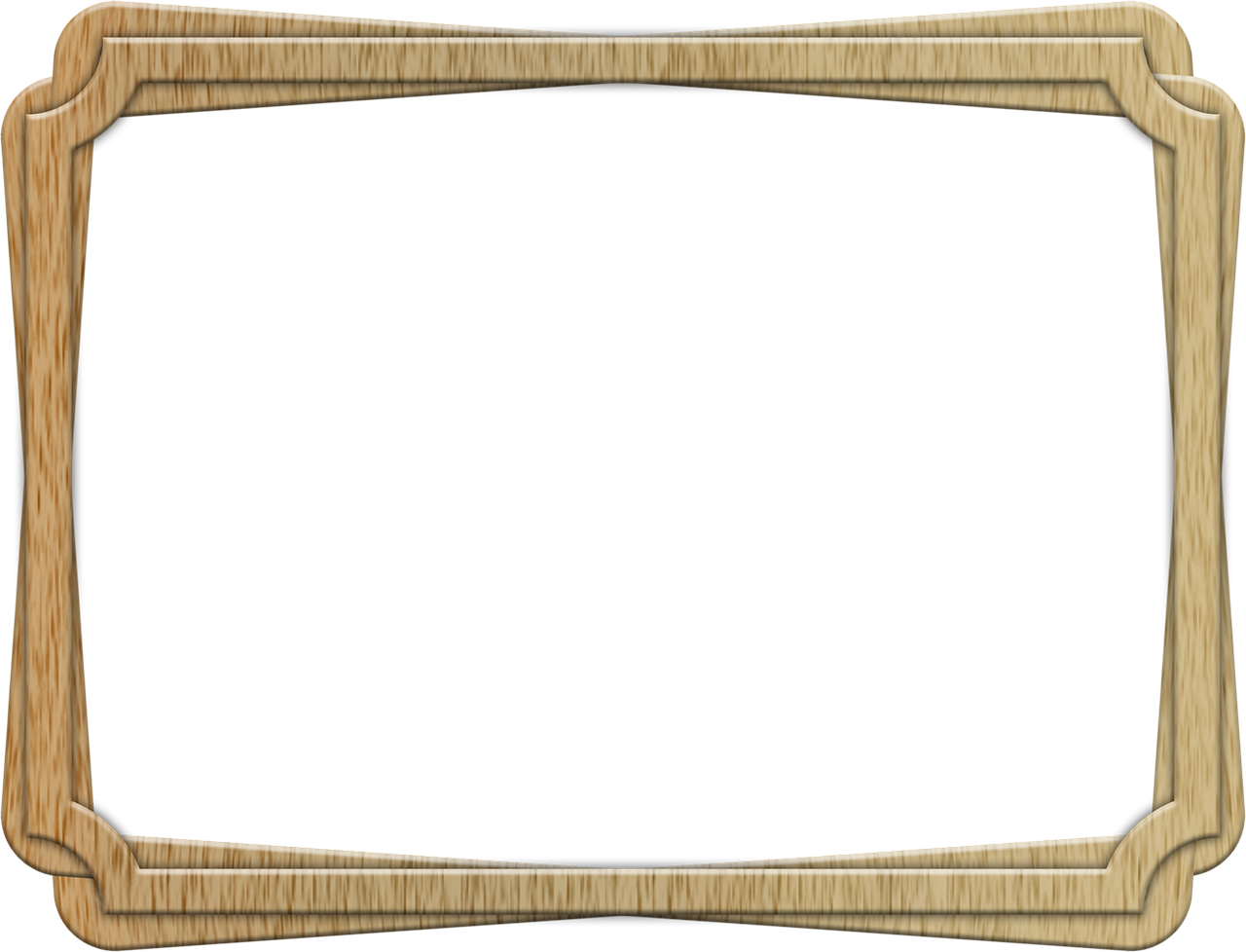 Wood Type Frame Png, Transparent Png PNG with transparent background