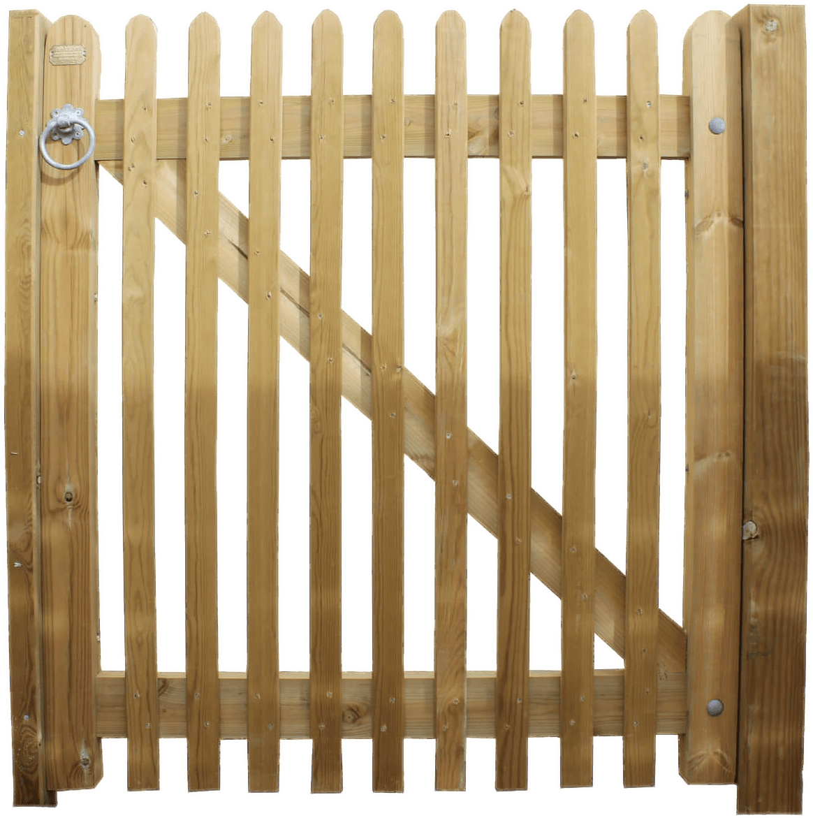 Download Traditional Wooden Garden Gate Transparent - Fence Gate Png, Png Download PNG with transparent background