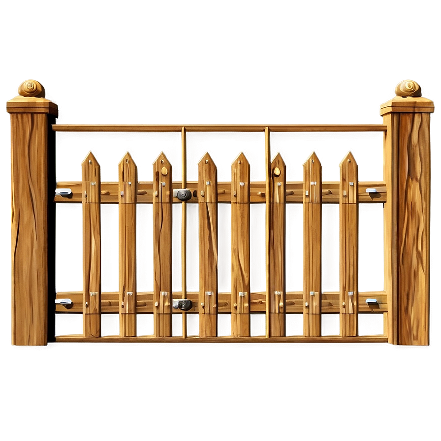 Wooden Gate Style Png 48