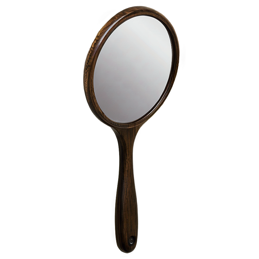 Wooden Hand Mirror PNG 41 PNG image with a transparent background, free high-resolution download