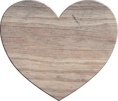 Wooden Heart Texture