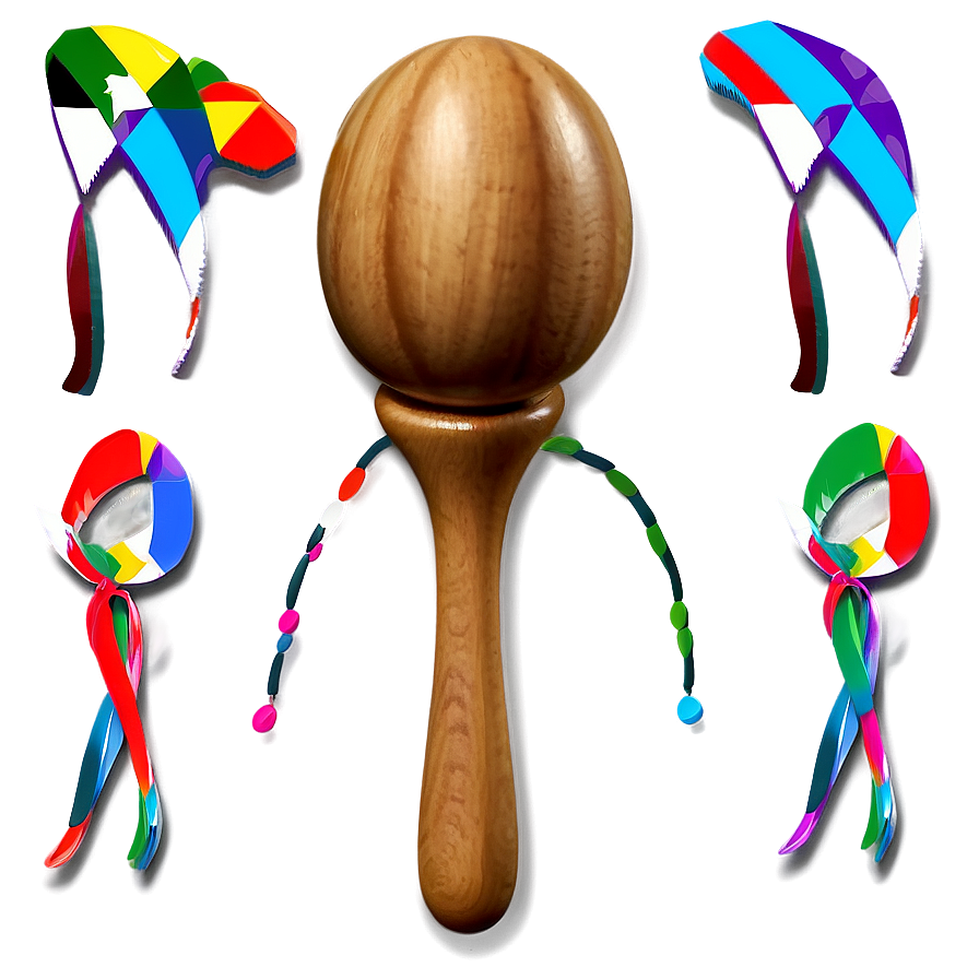 Wooden Maraca Picture Png Uti41