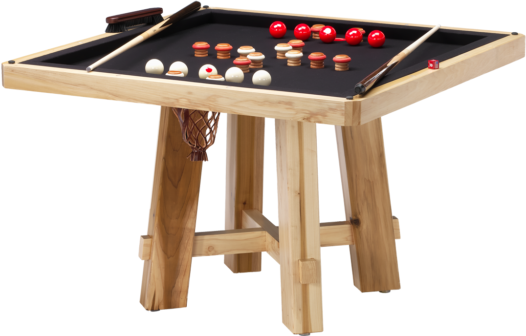 Wooden Mini Pool Table With Accessories