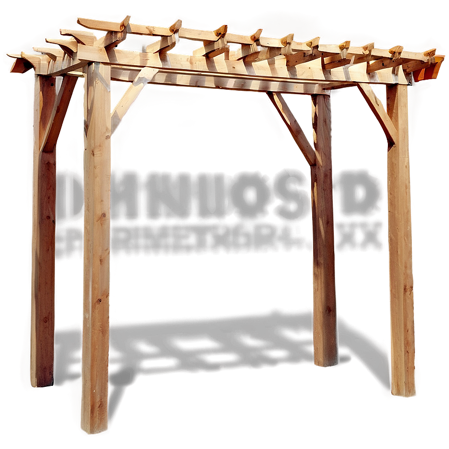 Wooden Pergola Png Xii29