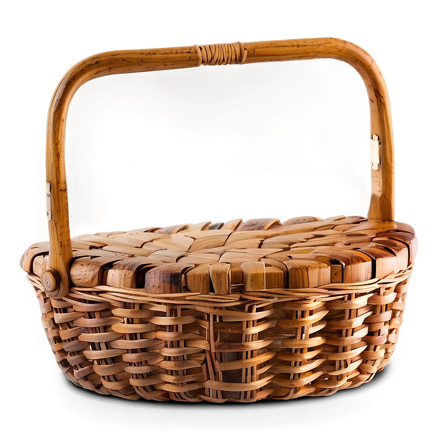 Wooden Picnic Basket Png 59