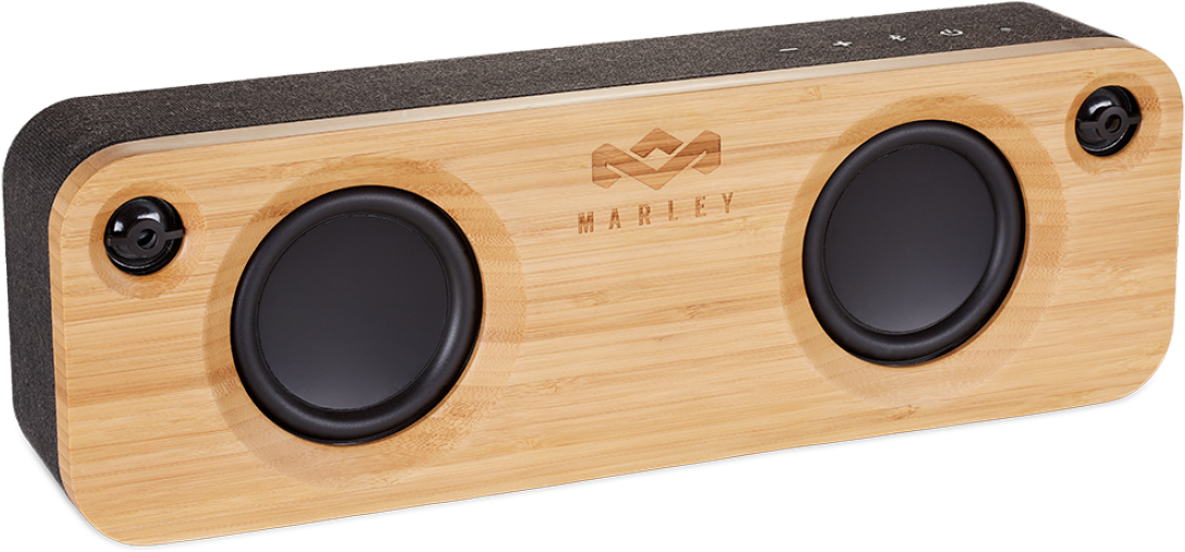 Get Together Bt Portable Bluetooth Speaker Black Angle - Marley Speaker, HD Png Download PNG with transparent background