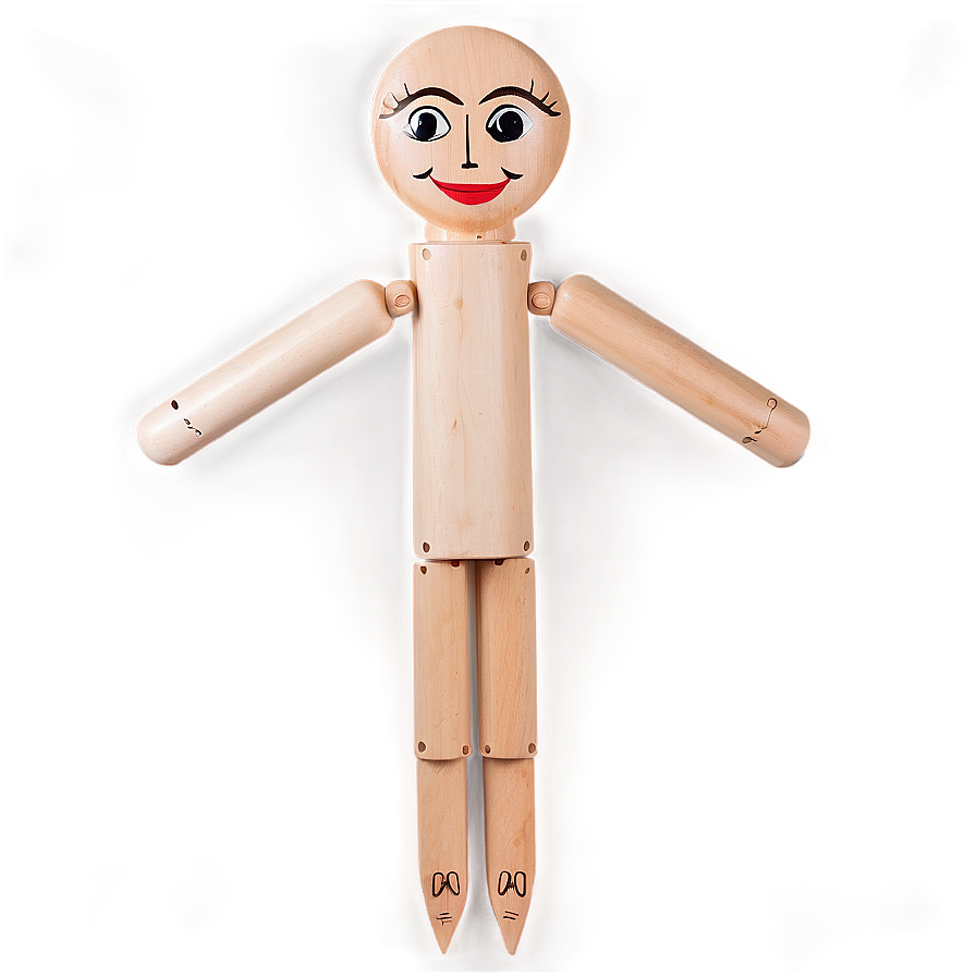 Wooden Puppet Doll Png Dak