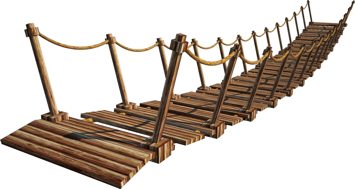 Transparent Suspension Bridge Png - Bridge Png, Png Download PNG with transparent background