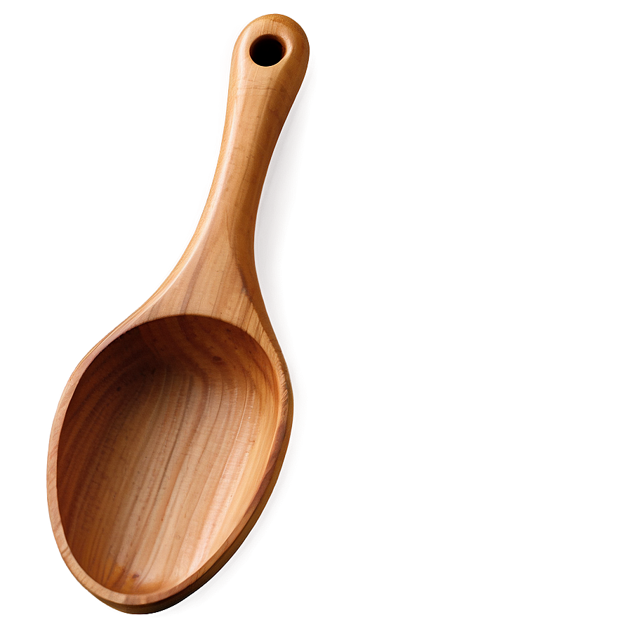 Wooden Scoop Spoon Png 93