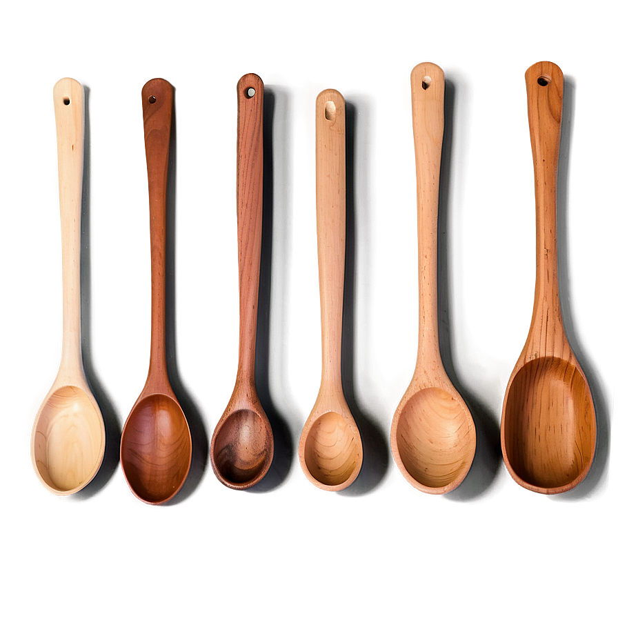 Wooden Spoon Set Png 53