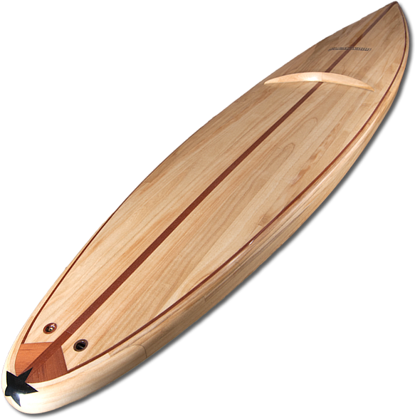 Wooden Surfboard Design