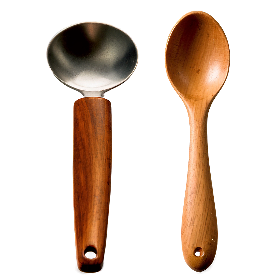 Wooden Teaspoon Png 06132024