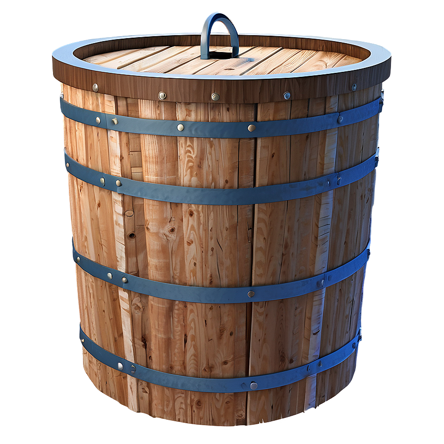 Wooden Trash Bin Draft Png Ufv