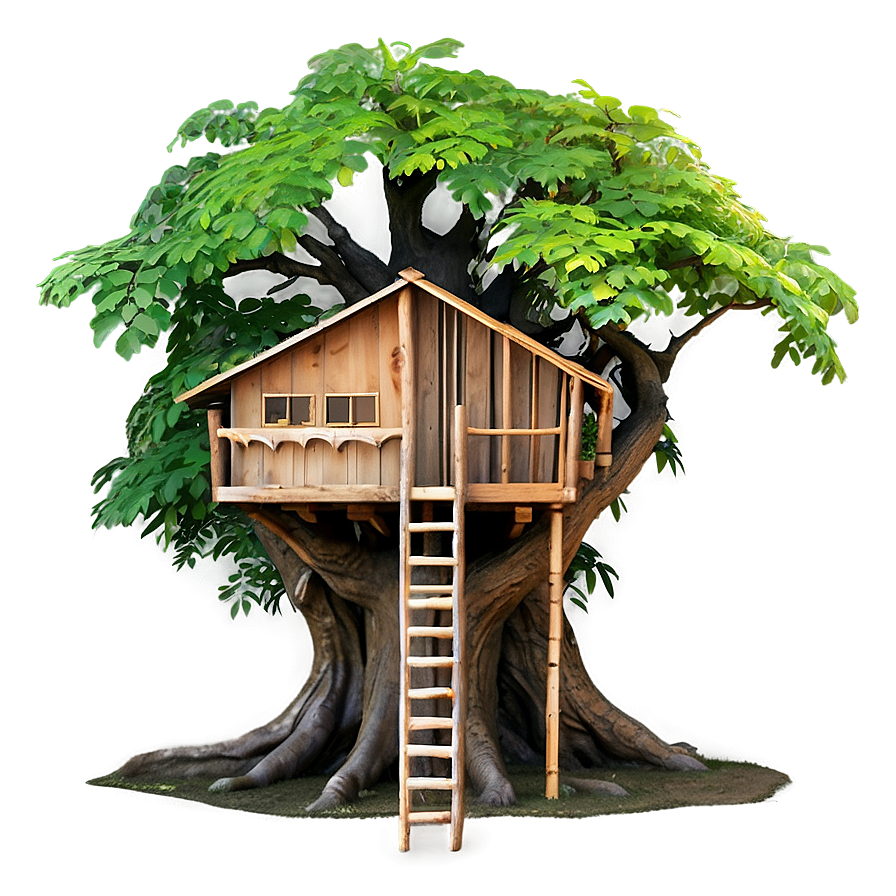 Wooden Tree House Png 81