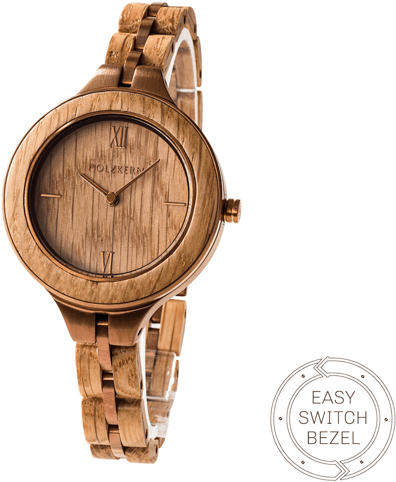 Wooden Wristwatch Product Showcase