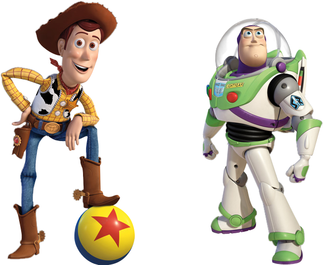 Woodyand Buzz Lightyear Toy Story Characters