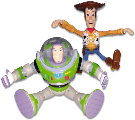 Toy Story Rc Car Buzz & Woody - Sheriff Woody, HD Png Download PNG with transparent background