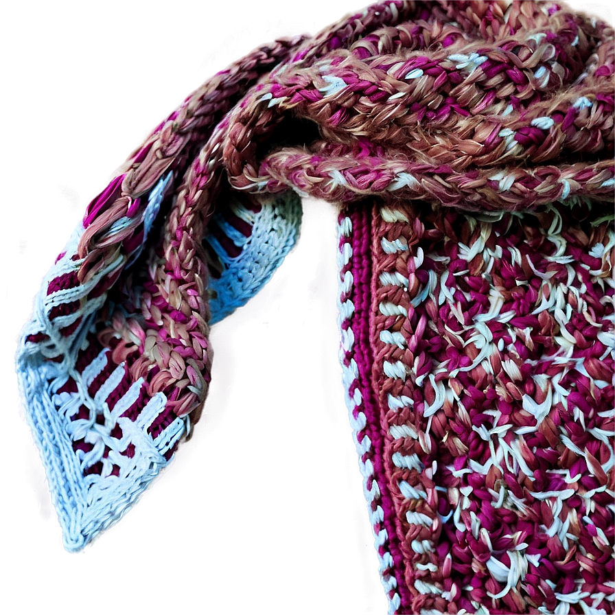 Wool Scarf Knit Pattern Png 63