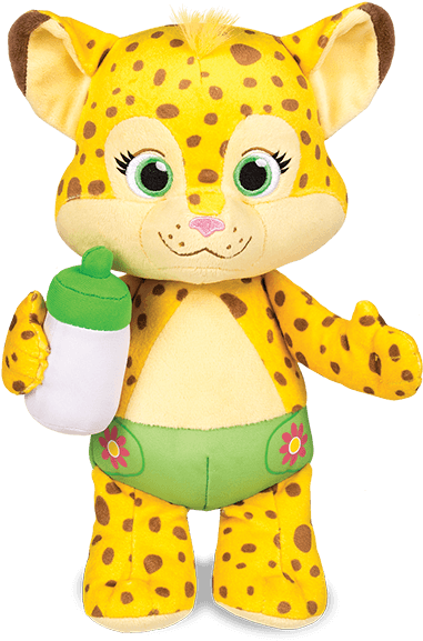 Word Party Plush Cheetah Toy