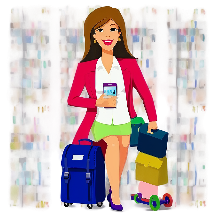 Working Mom Vector PNG ruo72 PNG with transparent background