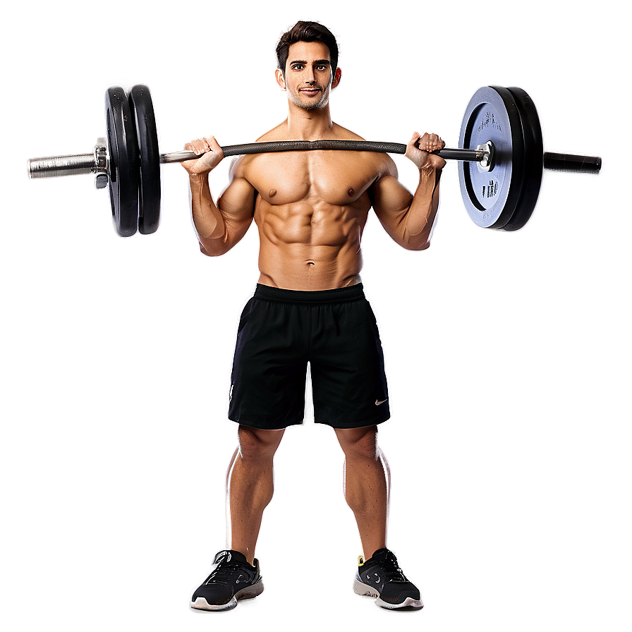 Workout Barbell Png 93