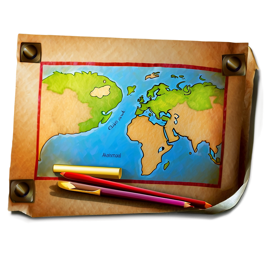 World Map Coloring Page Png Jmn