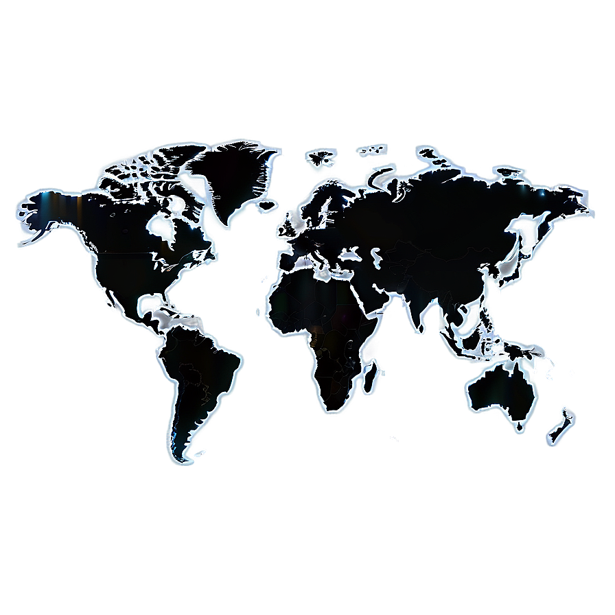 World Map Outline Creative Png Jrc