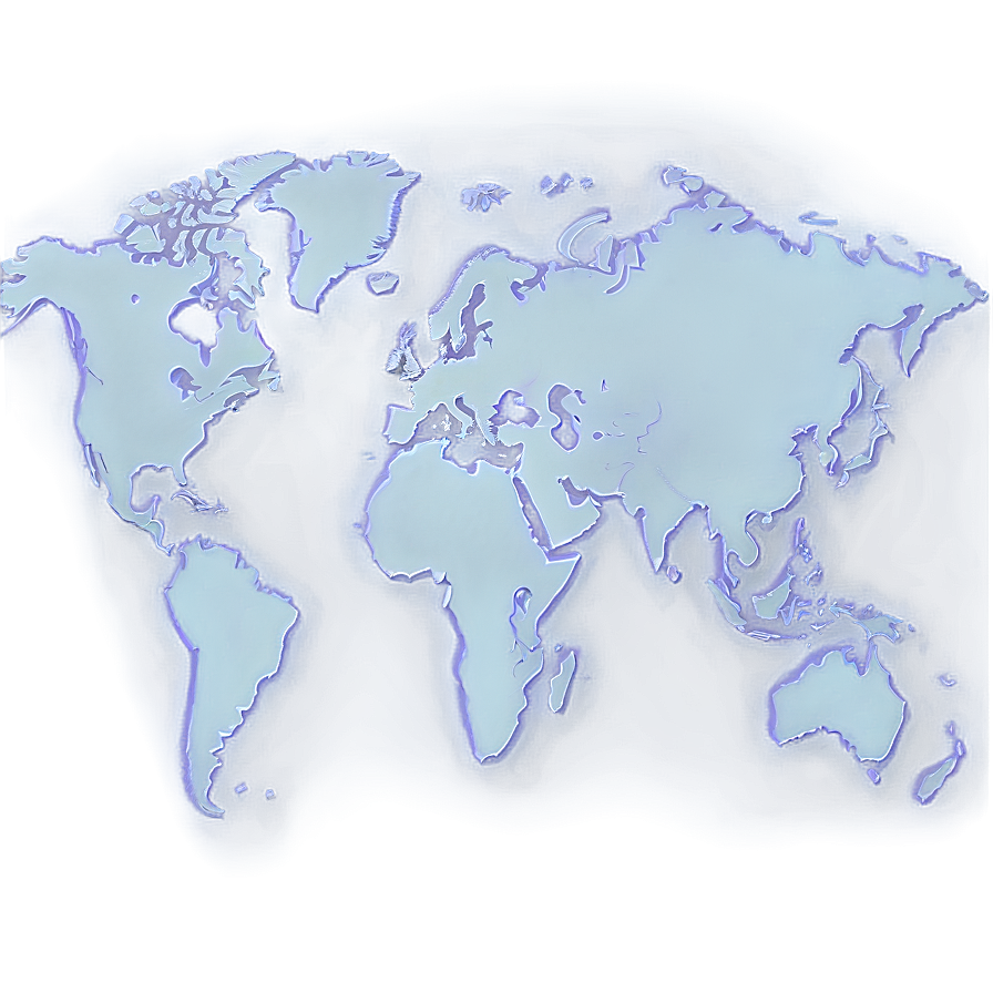 World Map Outline Creative Png Sfu69