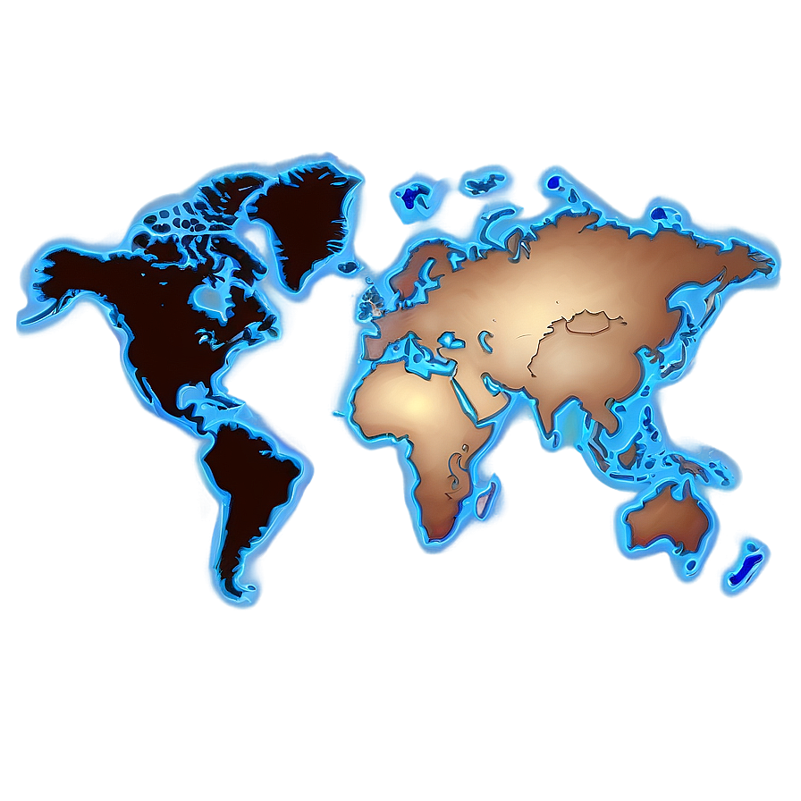 World Map Outline For Quiz Png 06262024