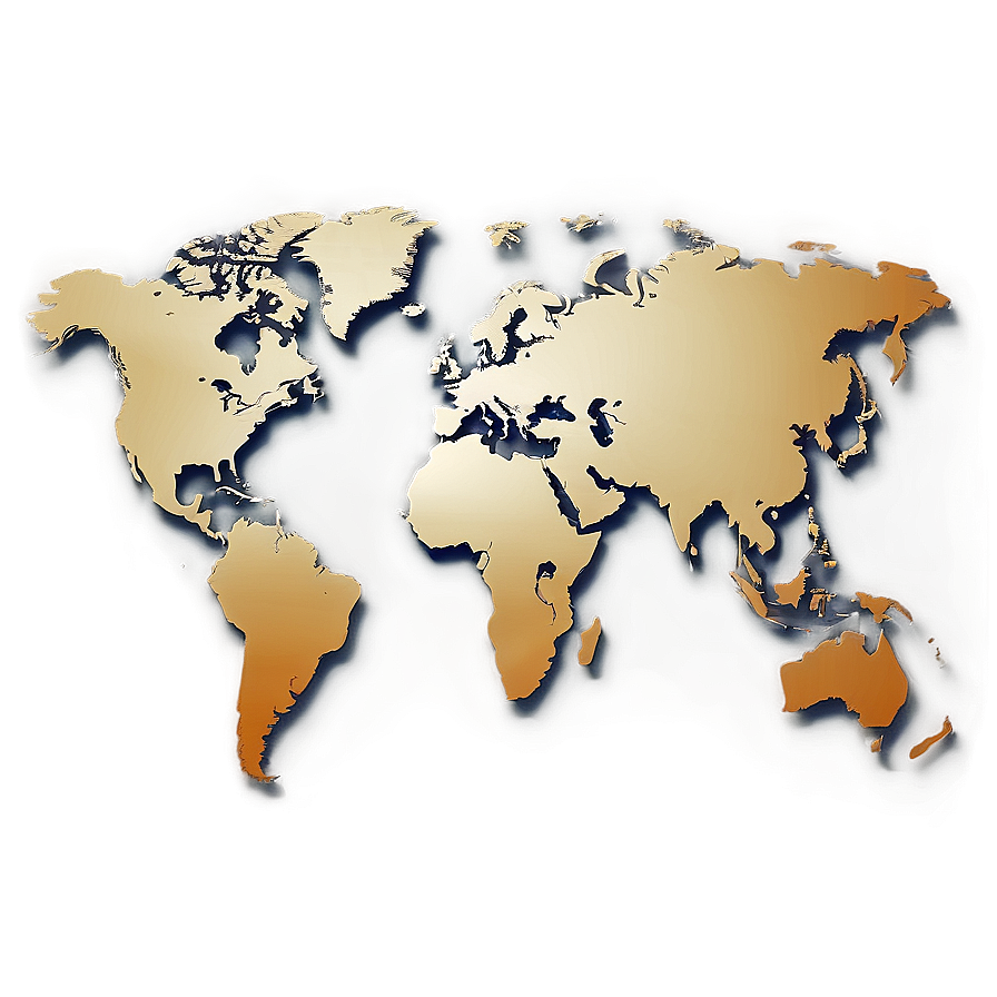 World Map Vector Silhouette Png Vhm1