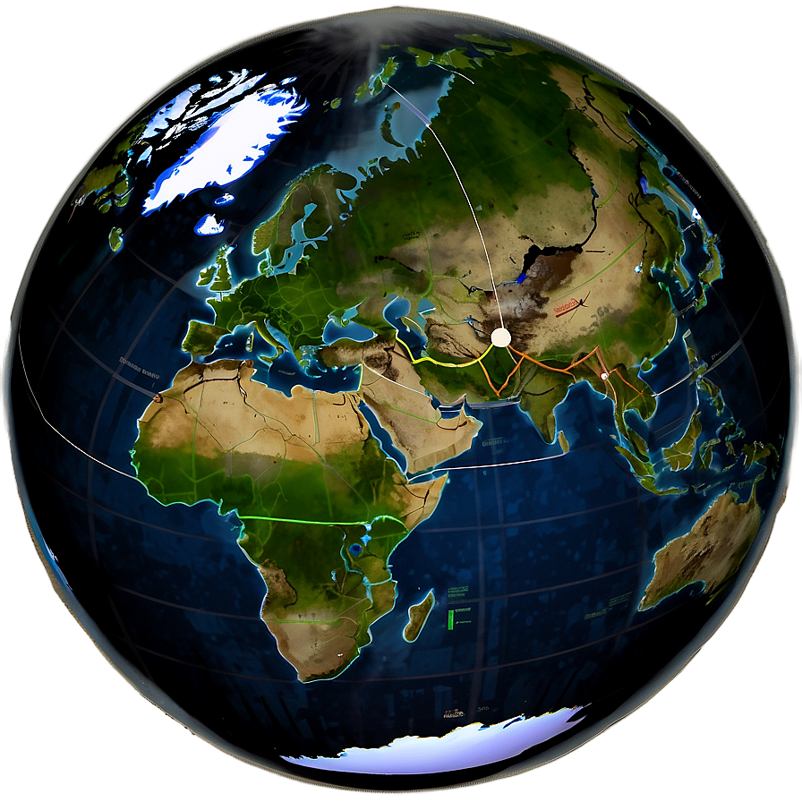 World Trade Routes Map Png Kok67