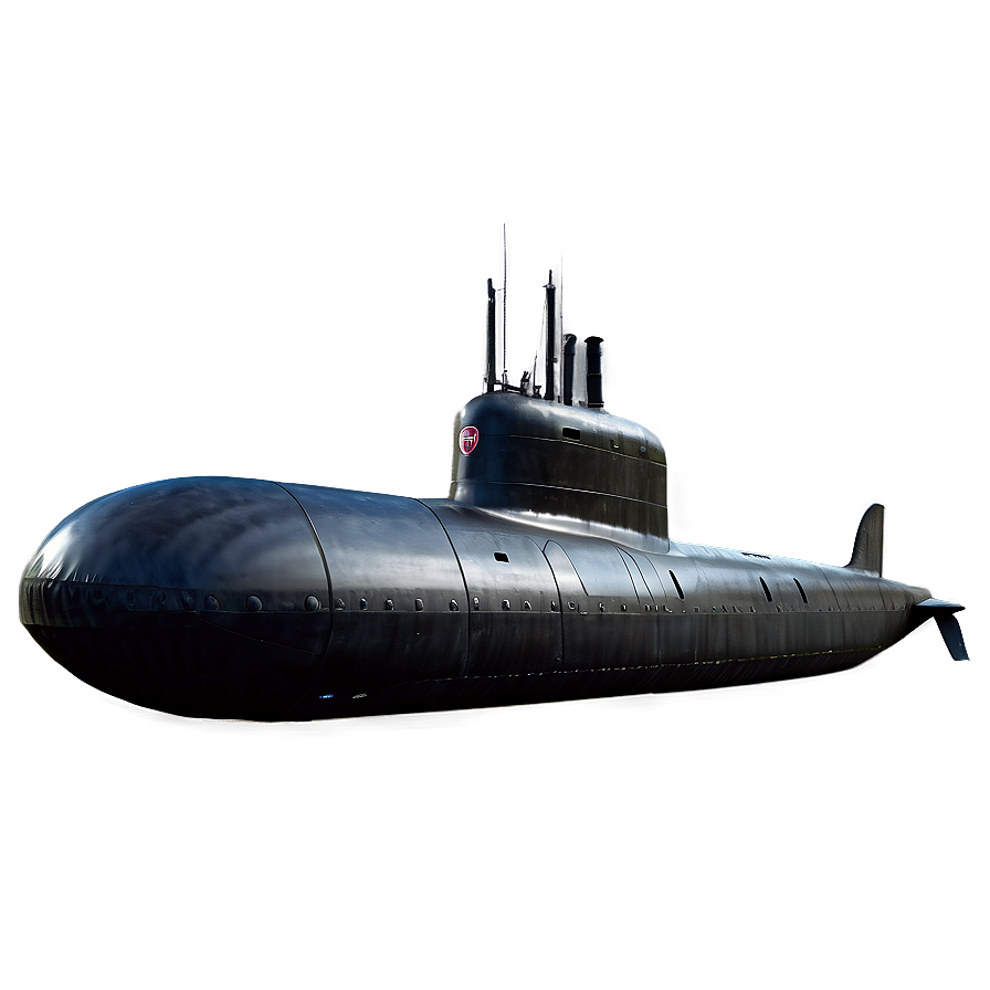 World War II Submarine PNG 05252024 PNG with transparent background