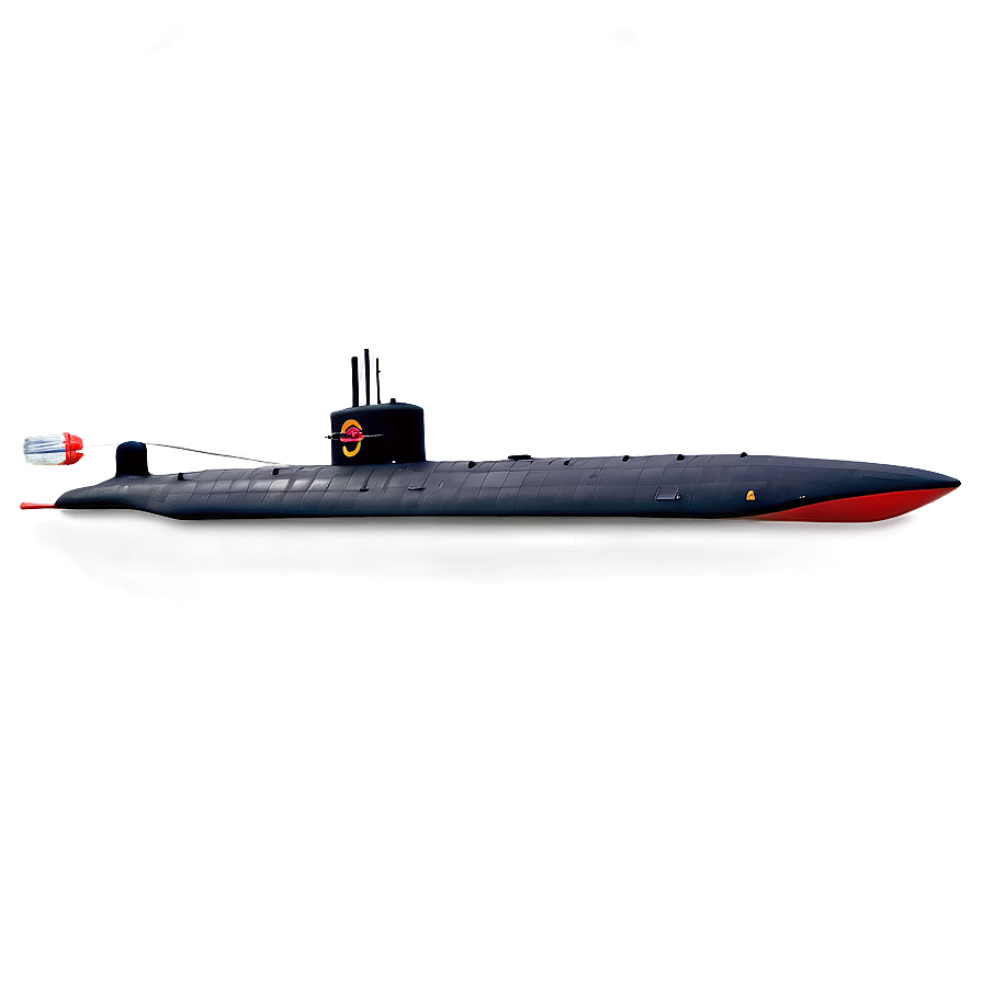 World War II Submarine PNG ans PNG with transparent background