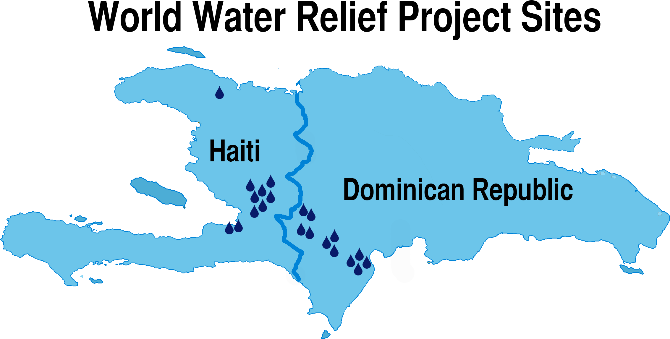 Clean Water In Haiti Map, HD Png Download PNG image with a transparent background, free high-resolution download