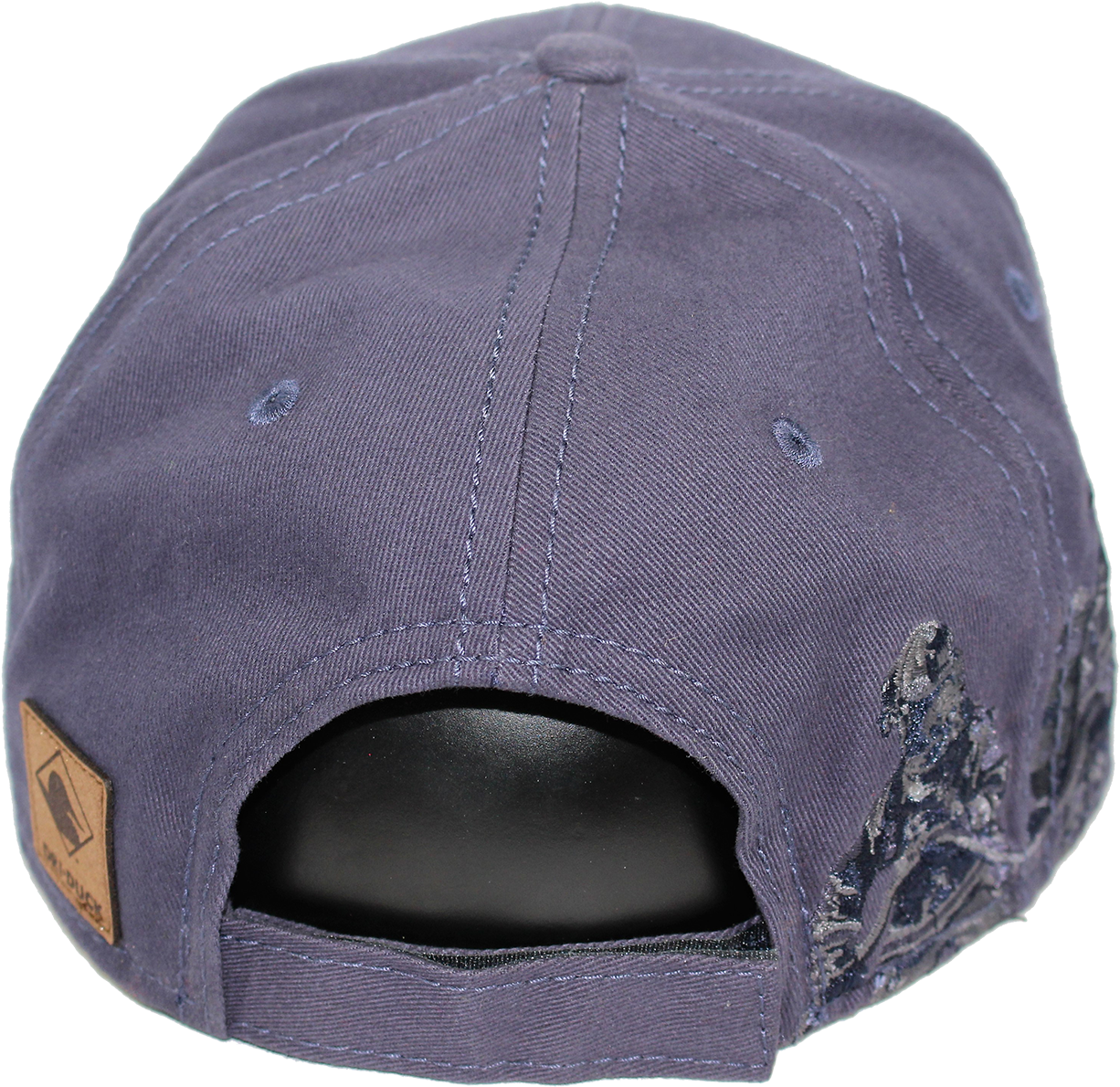 Worn_ Baseball_ Cap_ Back_ View