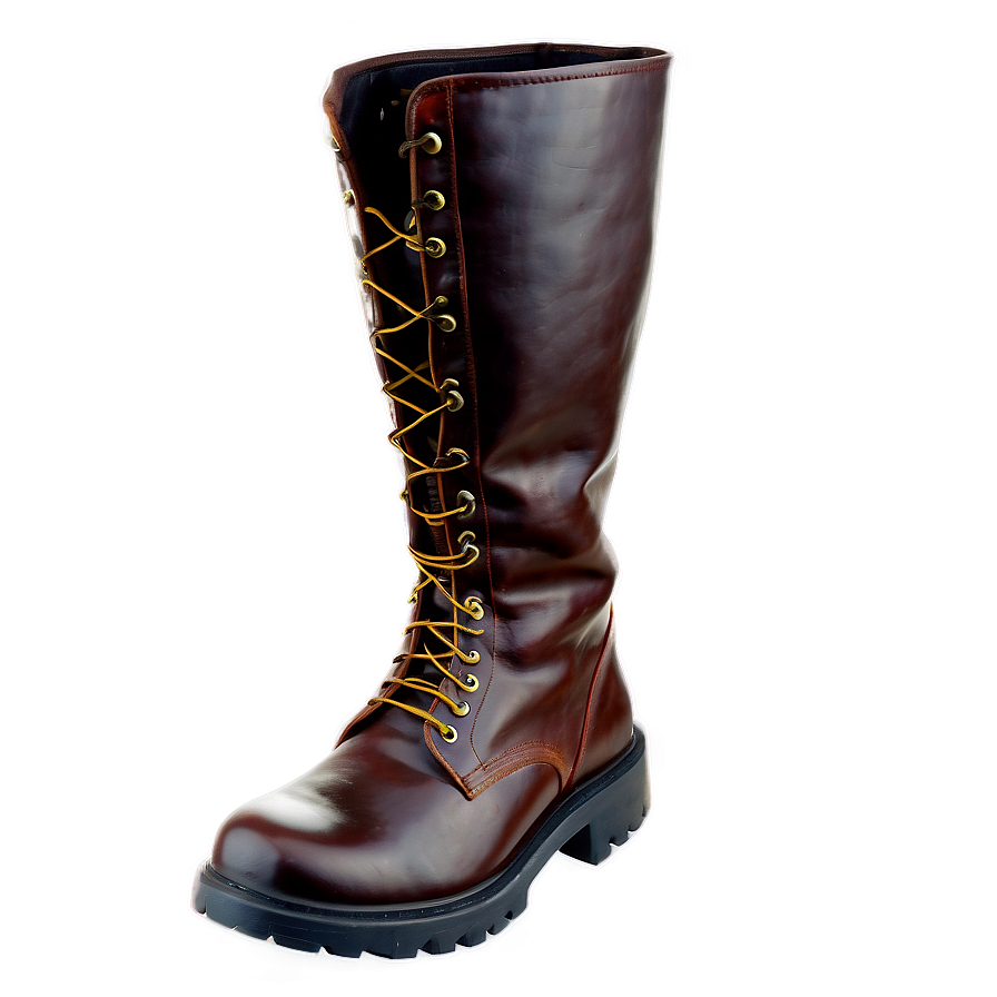Worn Leather Boots PNG eyh PNG with transparent background