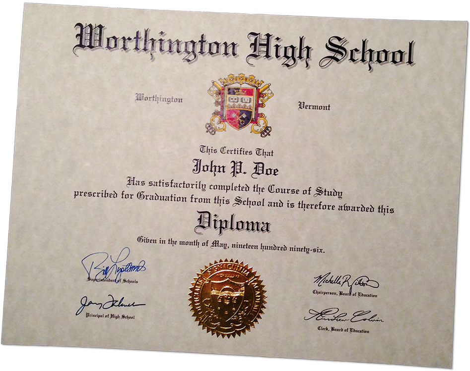 High School Diploma United States, HD Png Download PNG with transparent background