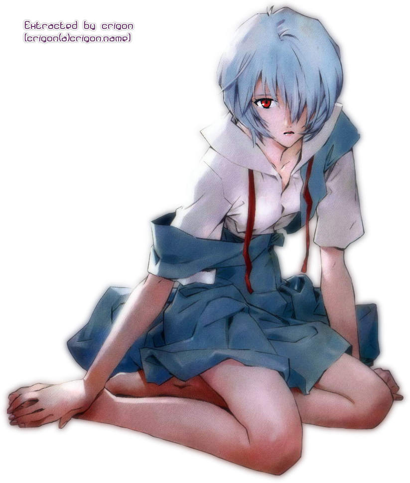 Wounded Rei Ayanami Evangelion