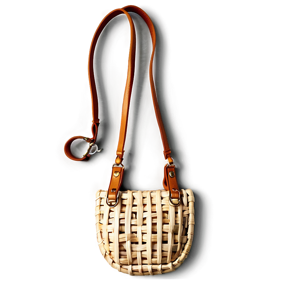 Woven Handbag Png 06252024