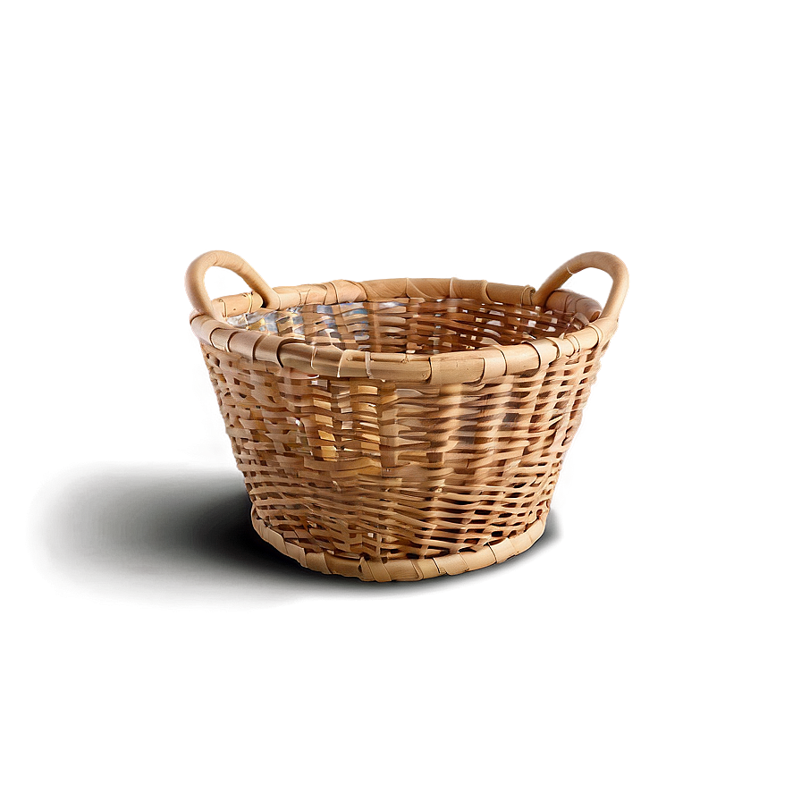 Woven Laundry Basket Png 06132024