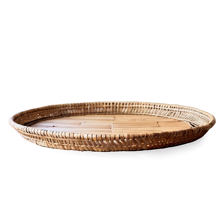 Woven Rattan Tray Png 69